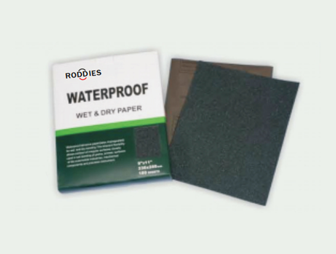 Waterproof abrasive paper CC5P