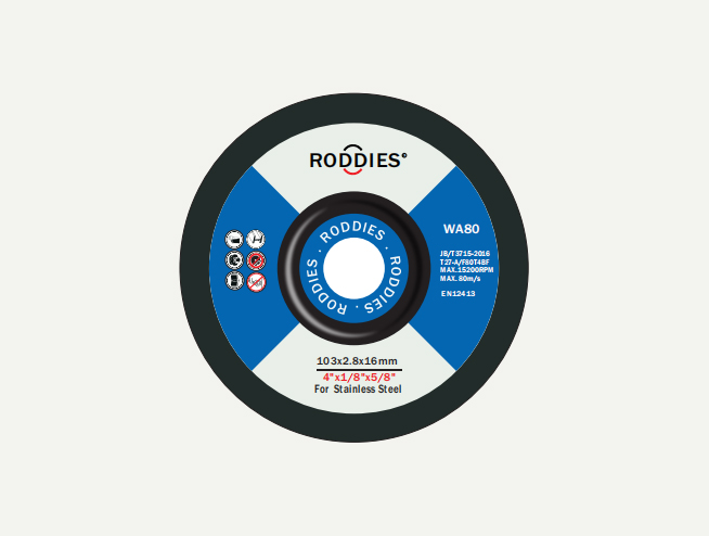 FLEXIBLE GRINDING WHEEL (¢102-180mm） WA