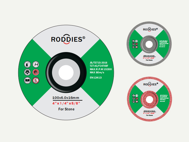 GRINDING WHEELS(¢100-230mm) C24R BF